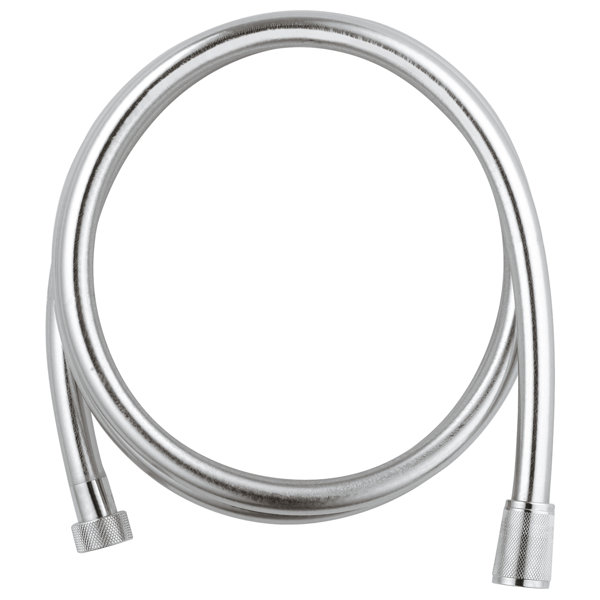 GROHE Silver Flex Hose with Swivel Connector for TwistFree Function